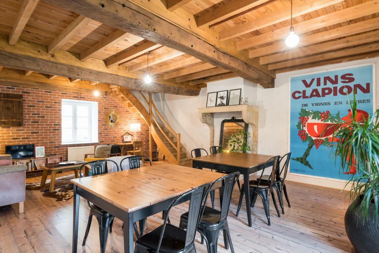 Gite Le Pot De Vin Lancié Exterior foto